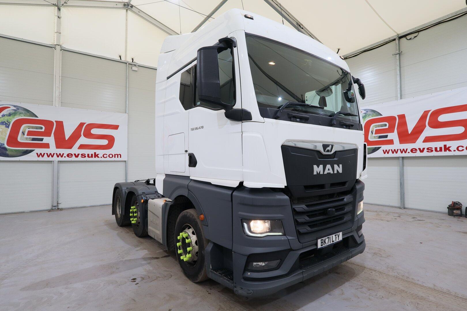MAN TGX 4x2 Avec remorque 2 Essieux ADAC Jaune - Conr