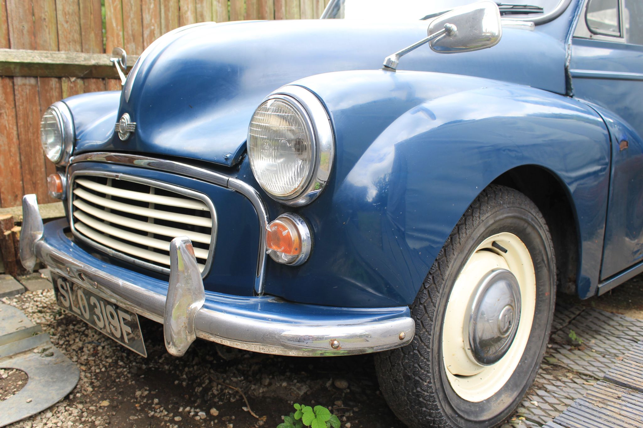 morris minor van back for sale