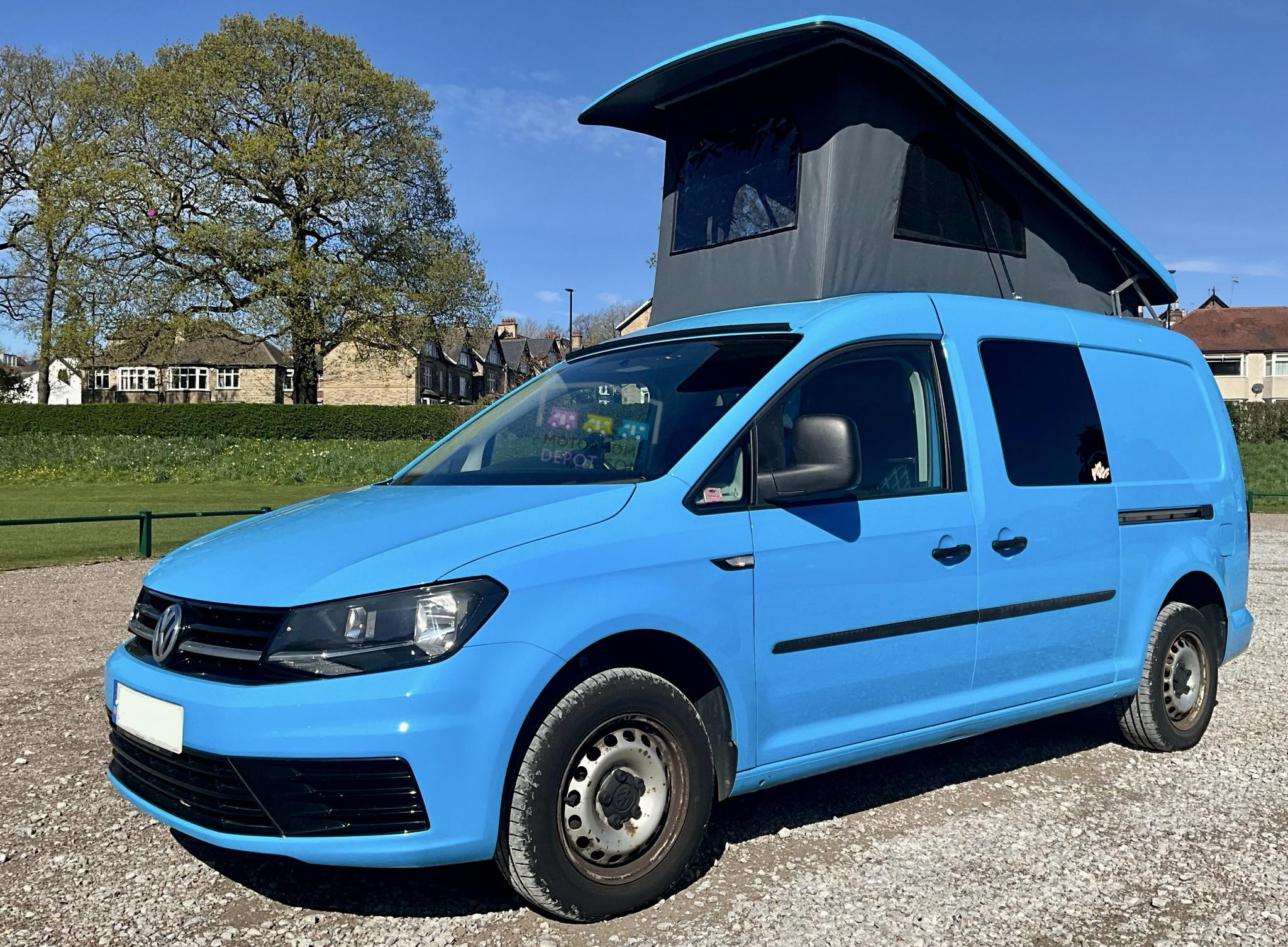 Maxi Micro Camper Campervan Hire Vw Caddy Van Conversion Used