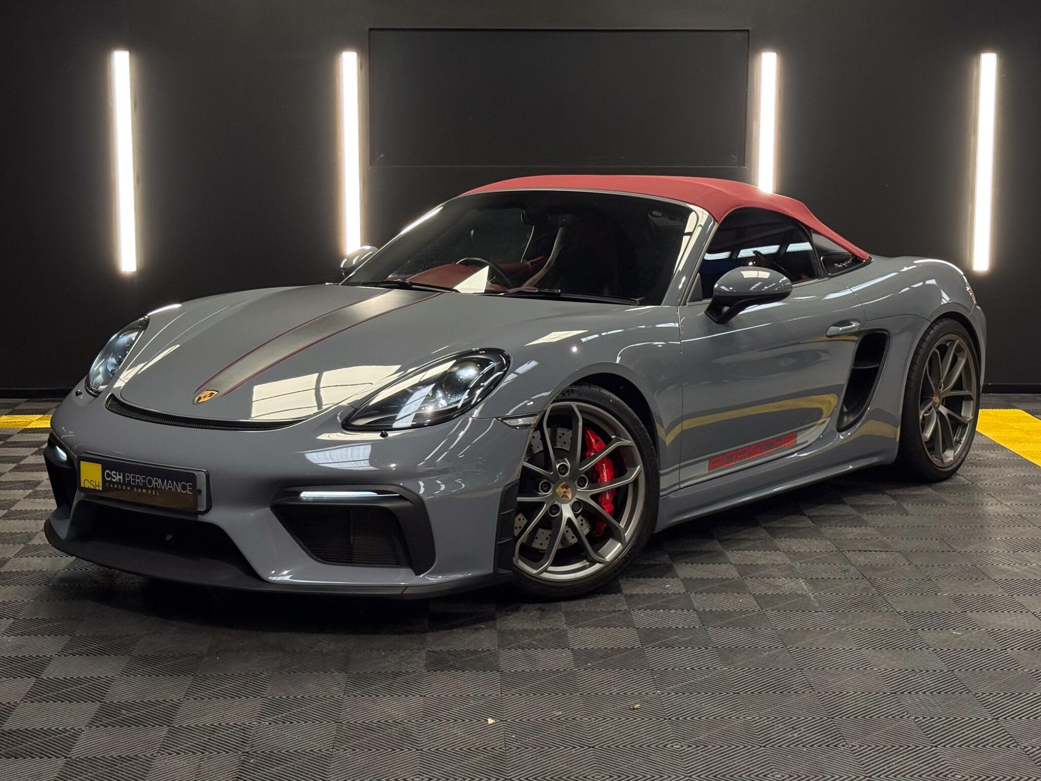 2023 Porsche 718 Spyder in Grey for sale