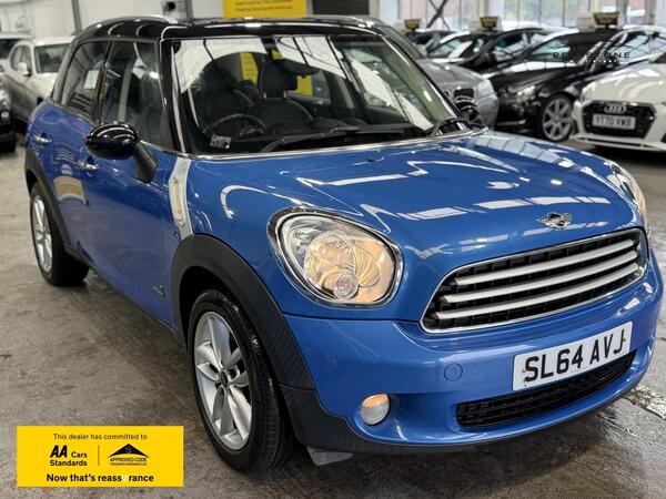 Blue 2014 MINI Mini Countryman Hatchback All-wheel drive Manual