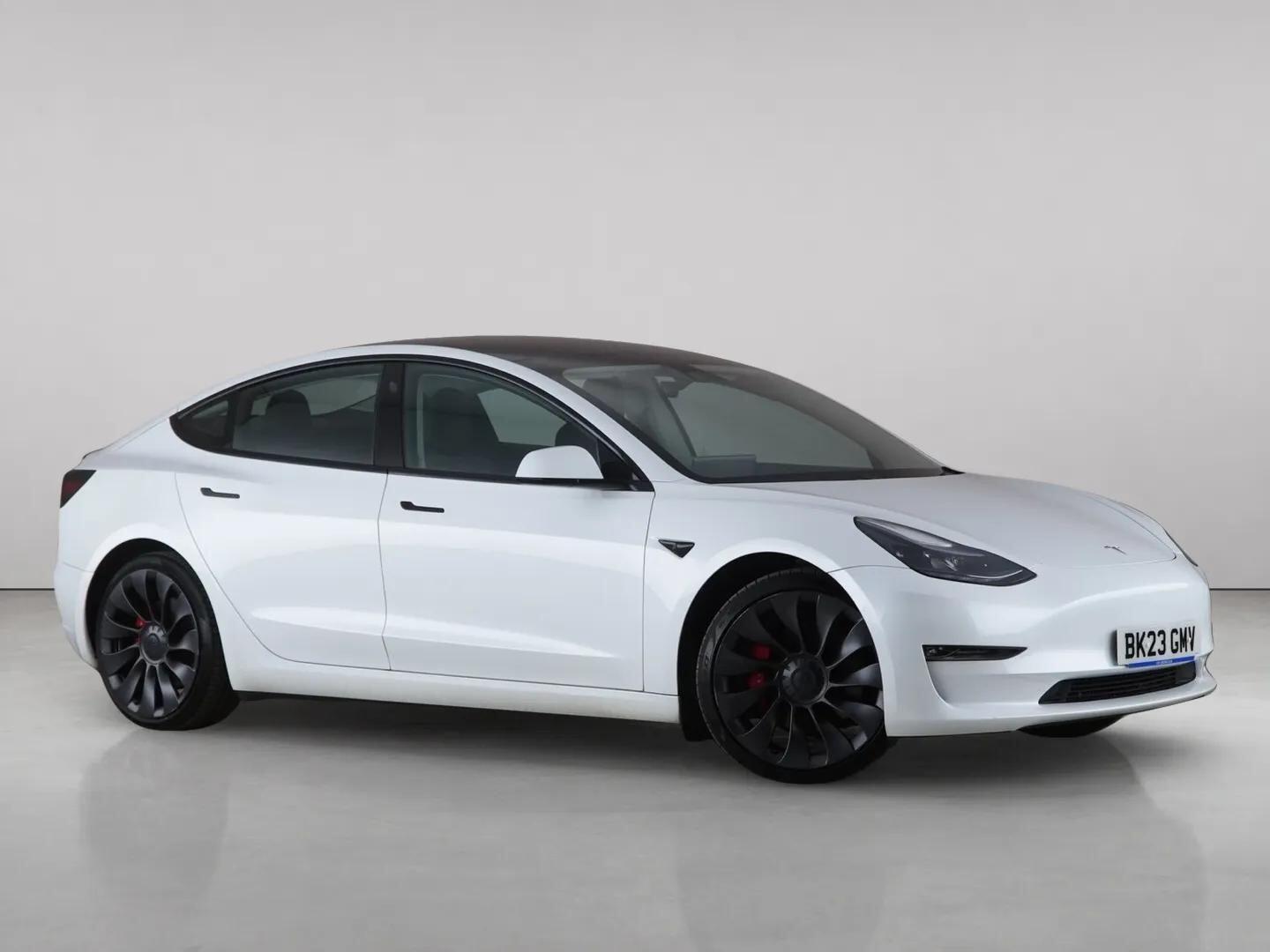 2023 Tesla Model 3 in White for sale