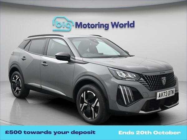 Grey 2024 Peugeot 2008 Estate Front-wheel drive Manual