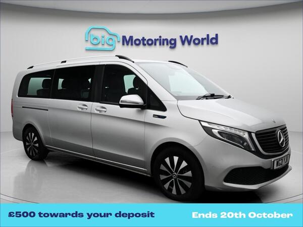 Silver 2021 Mercedes-Benz EQV MPV Front-wheel drive Automatic