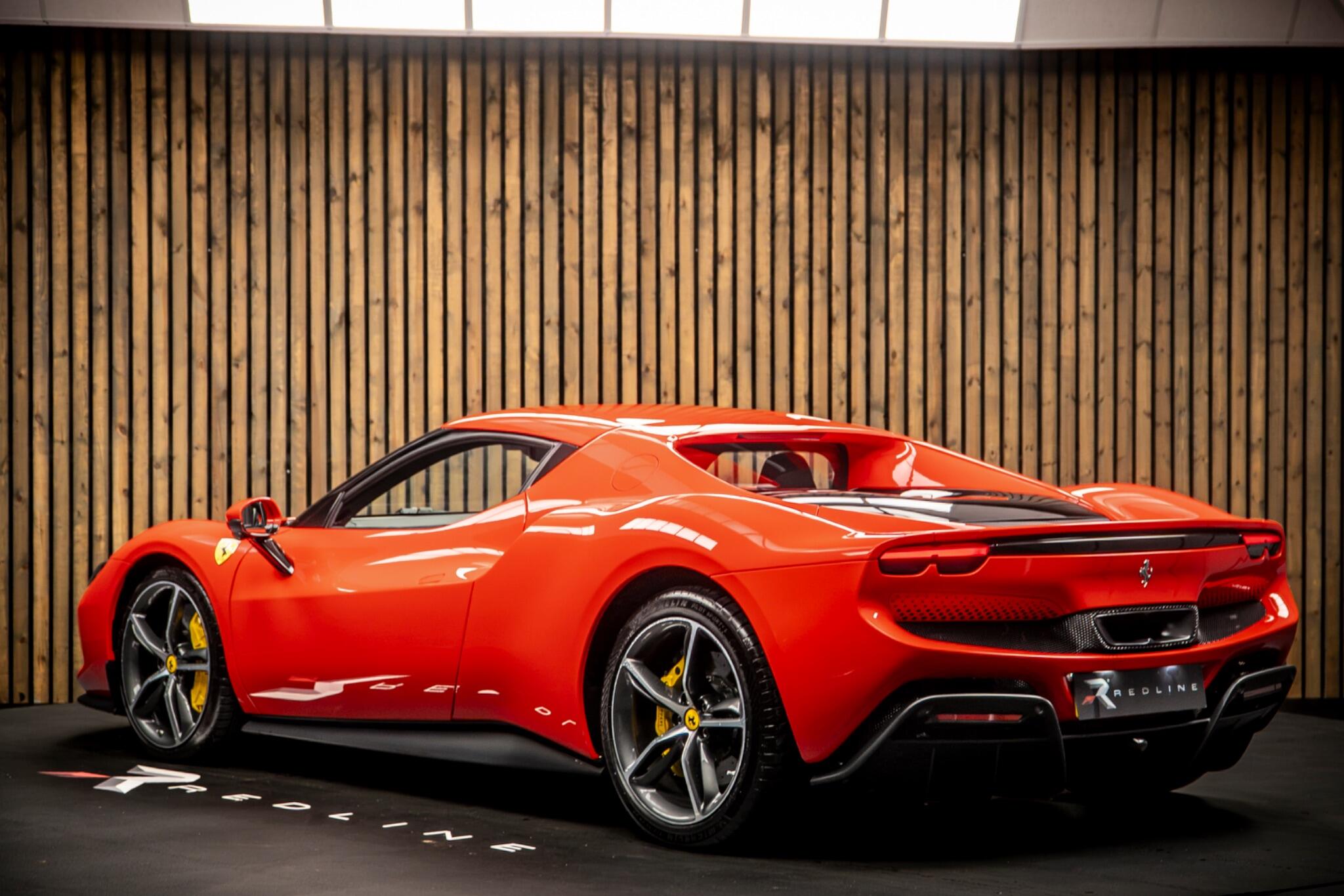 Ferrari 296 view 3
