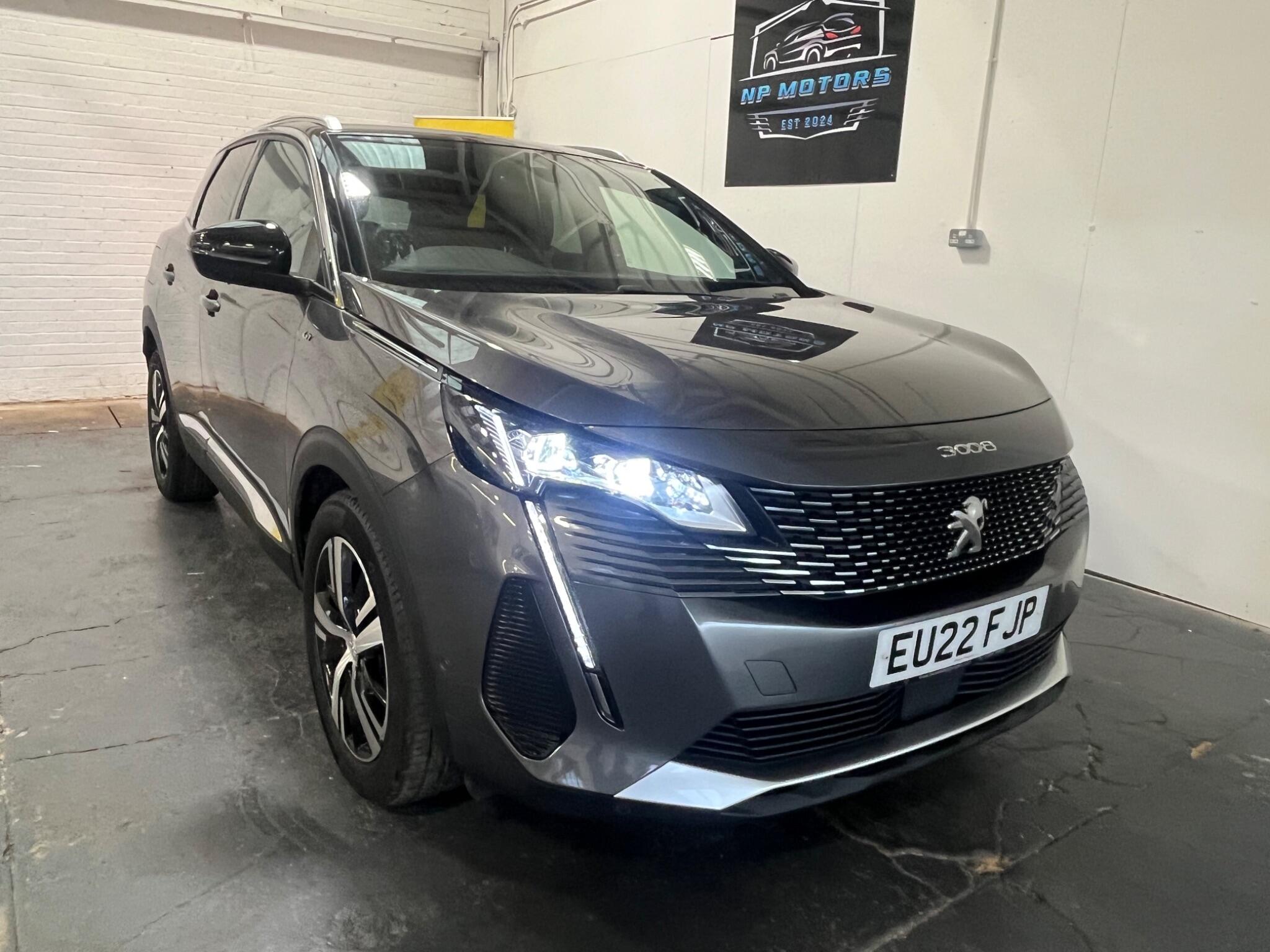 2022 Peugeot 3008 1.2 PureTech GT EAT Euro 6 (s/s) 5dr • 32,000 miles image 1