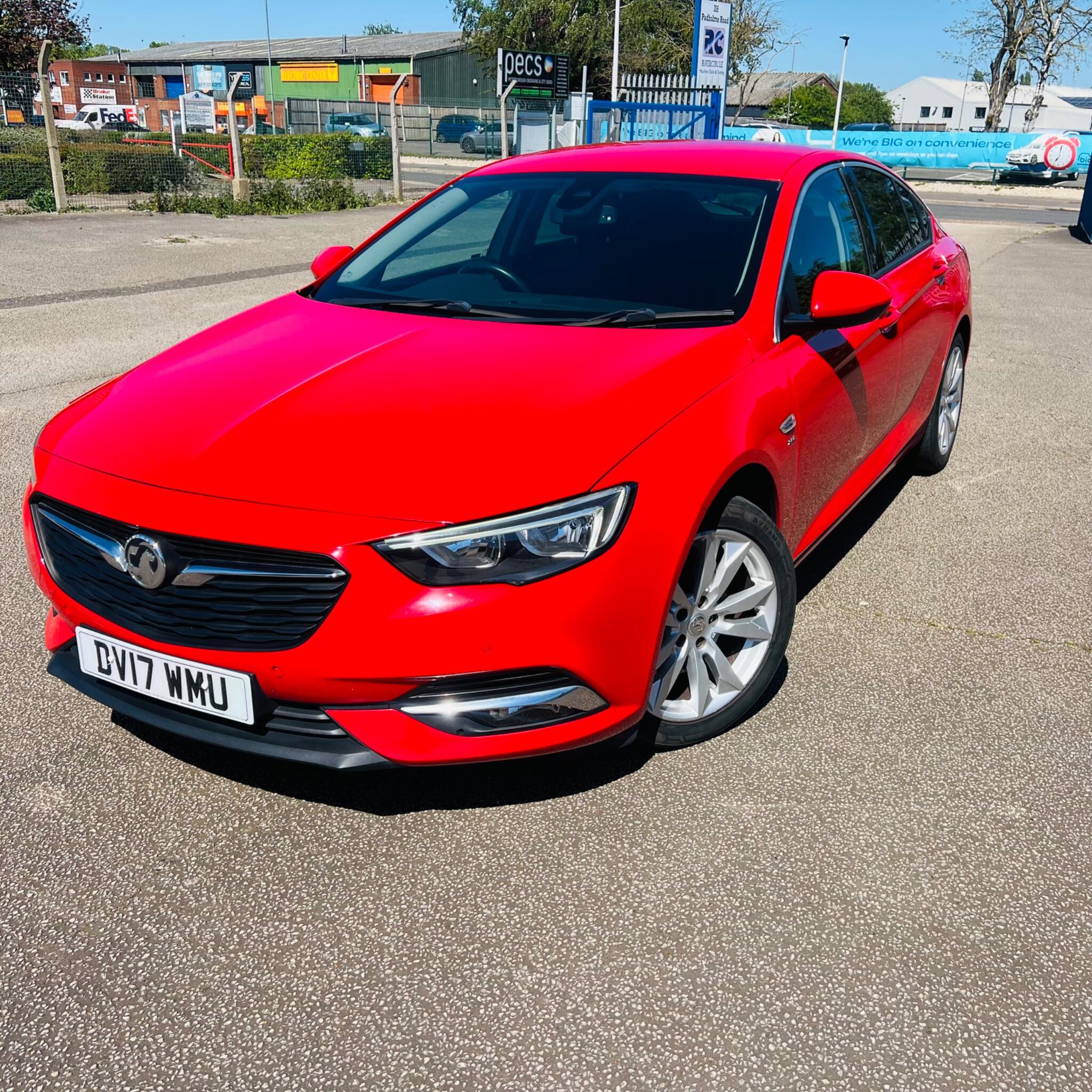 2017 Vauxhall Insignia in Red for sale