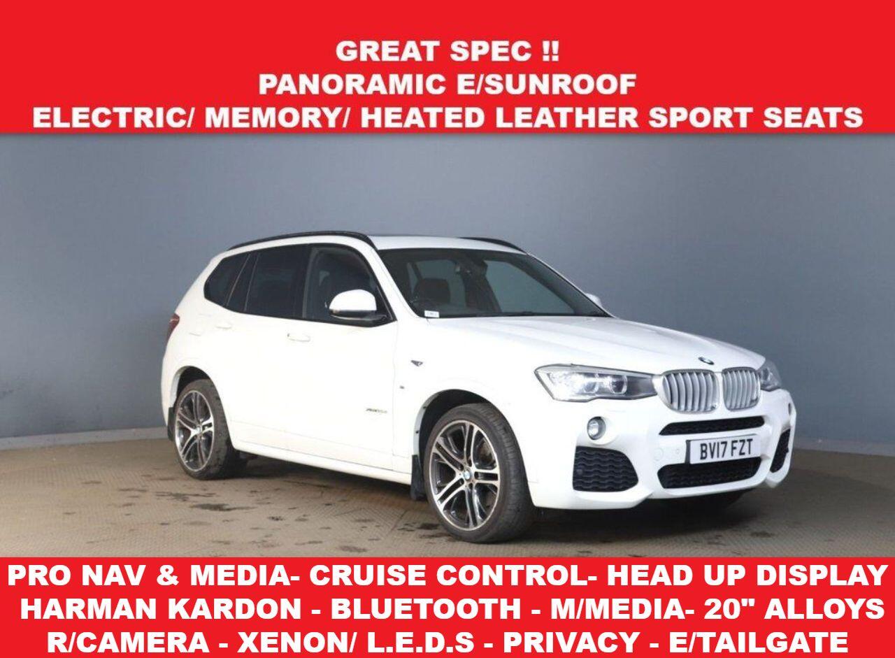 2017 BMW X3 in White for sale