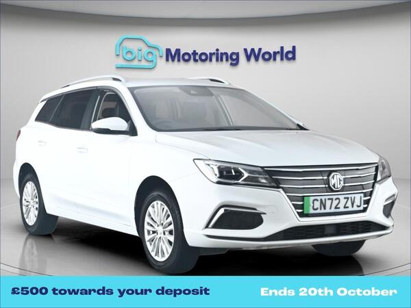 White 2022 MG MG5 Estate Front-wheel drive Automatic