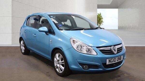 2010 Vauxhall Corsa in Blue for sale