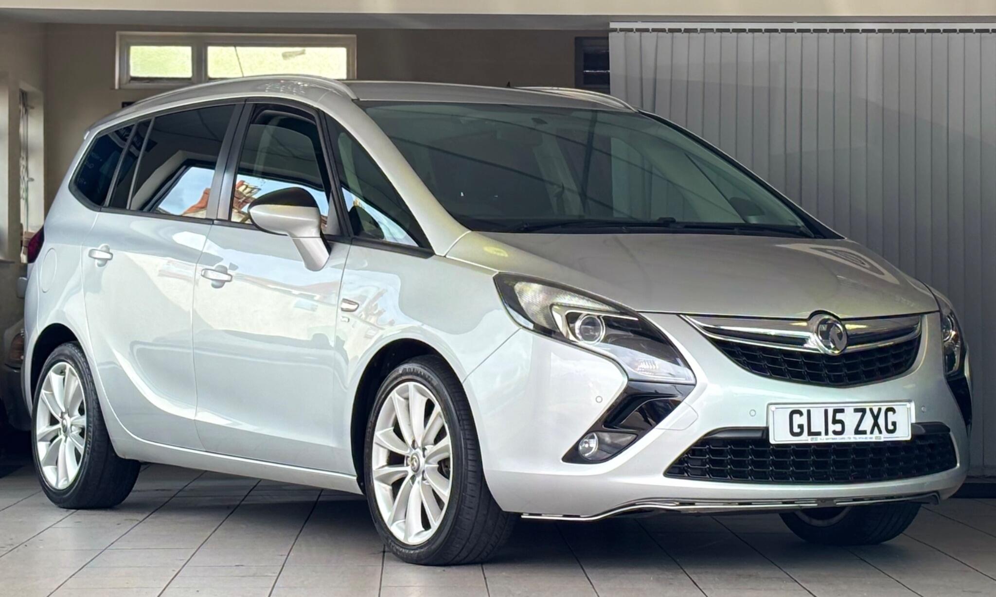 2015 Vauxhall Zafira Tourer in Silver for sale