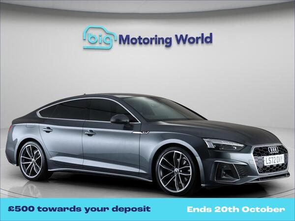 Grey 2022 Audi A5 Hatchback Front-wheel drive Automatic