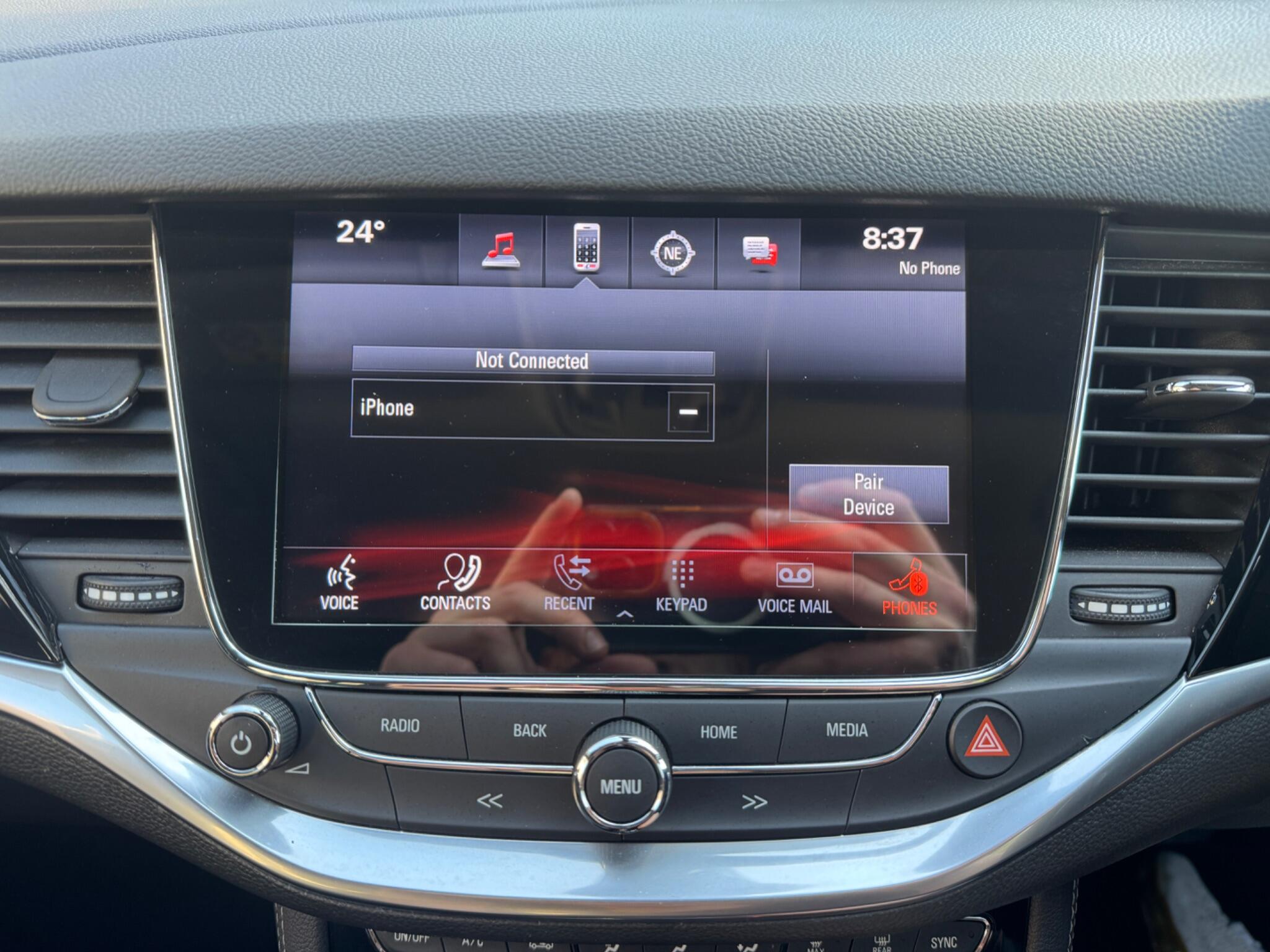 Vauxhall Astra view 45