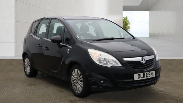 2011 Vauxhall Meriva in Black for sale