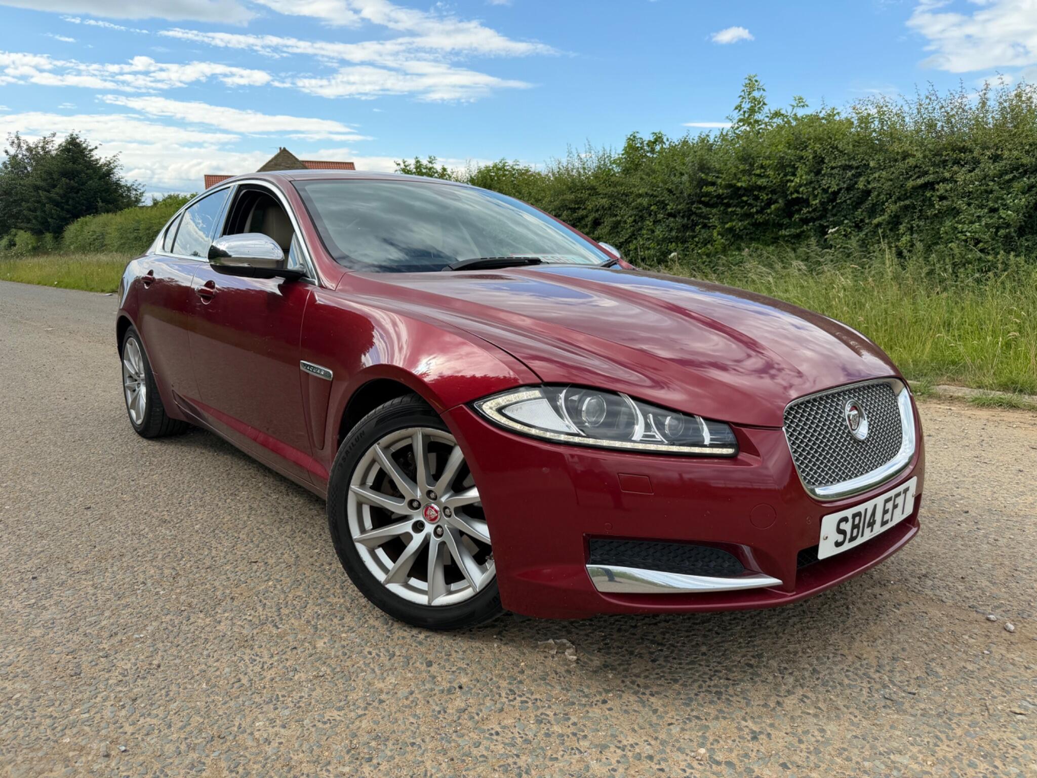 2014 Jaguar XF in Red for sale
