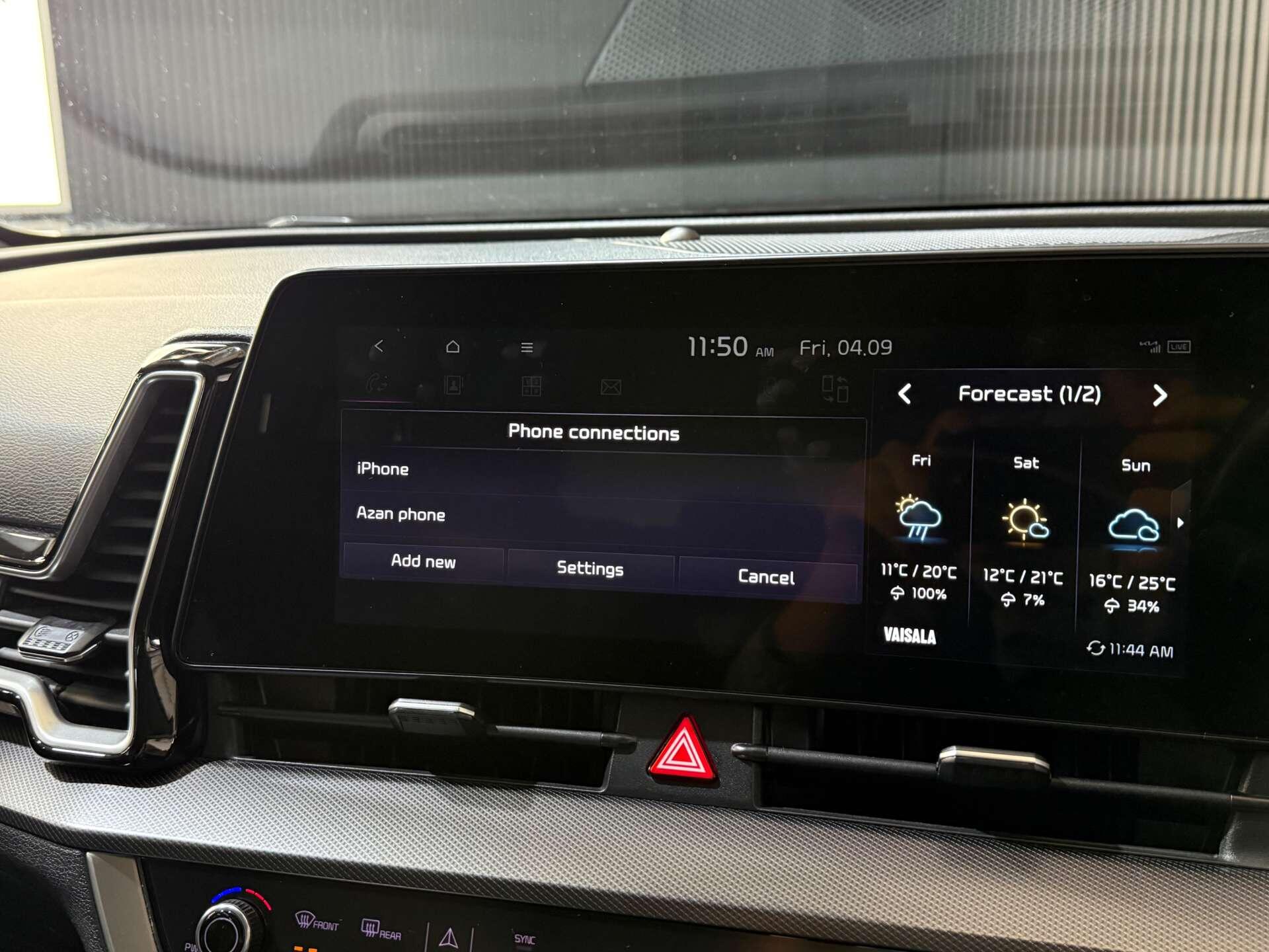 Kia Sportage view 45