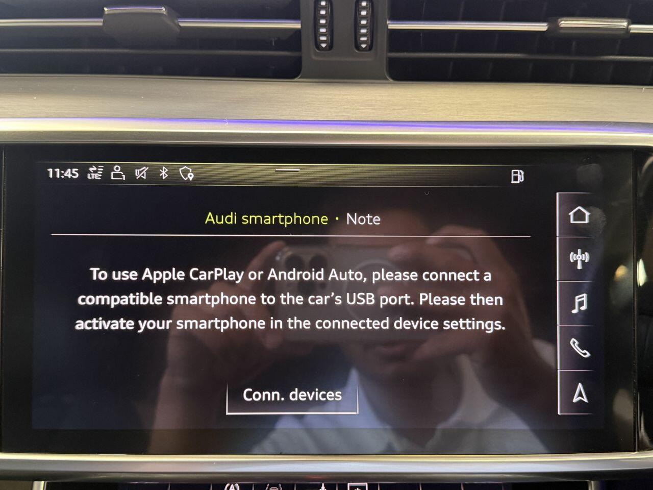 Audi A6 Saloon view 55