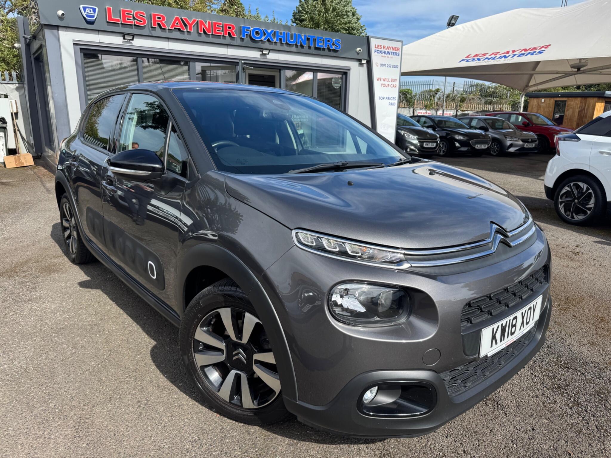2018 Citroen C3 in Grey for sale