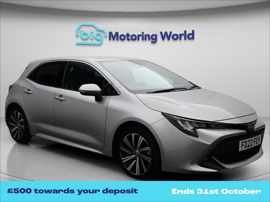 2022 Toyota Corolla 1.8 Vvt-i Hybrid Design 5dr Cvt
