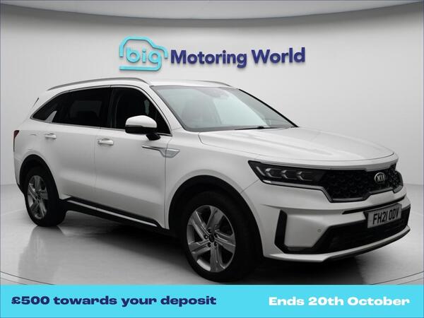 2021 Kia Sorento 1.6 T-gdi Phev 3 5dr Auto