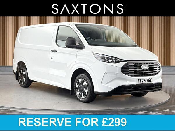 White 2025 Ford Transit Custom Van Front-wheel drive Automatic