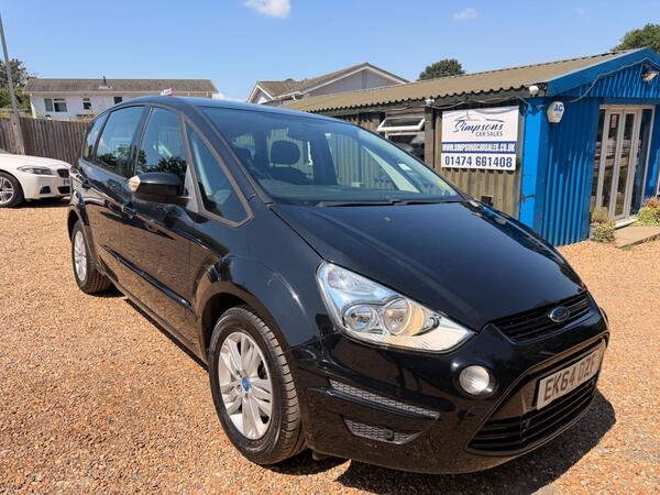 Black 2014 Ford S-MAX MPV Front-wheel drive Manual