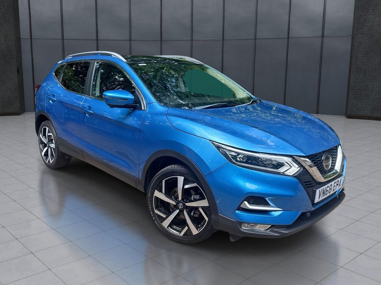 2018 Nissan Qashqai in Blue for sale