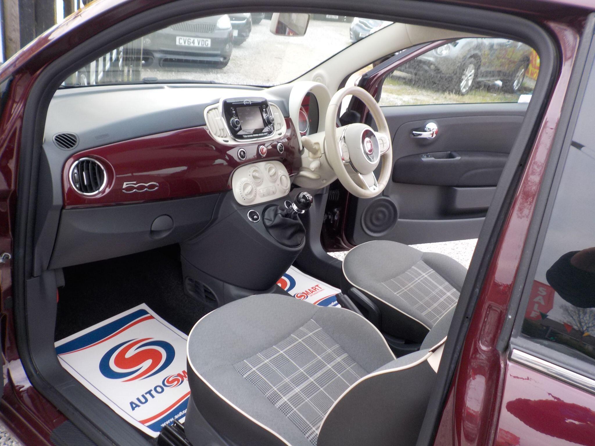 Fiat 500 1.2 Lounge Euro 6 (s/s) 3dr