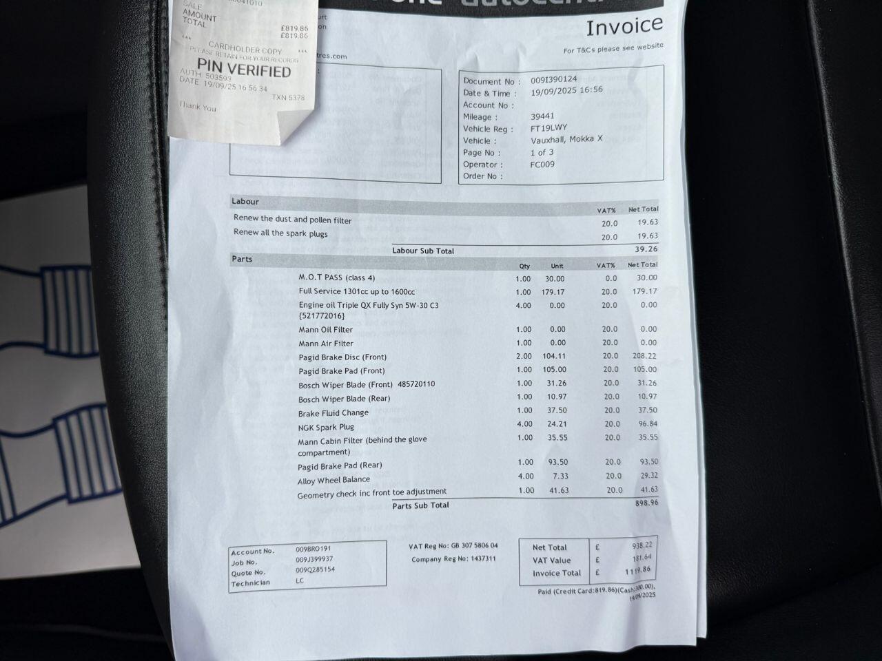 Vauxhall Mokka X view 51
