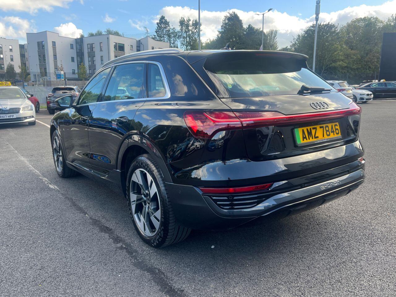 Audi Q8 E-Tron view 4