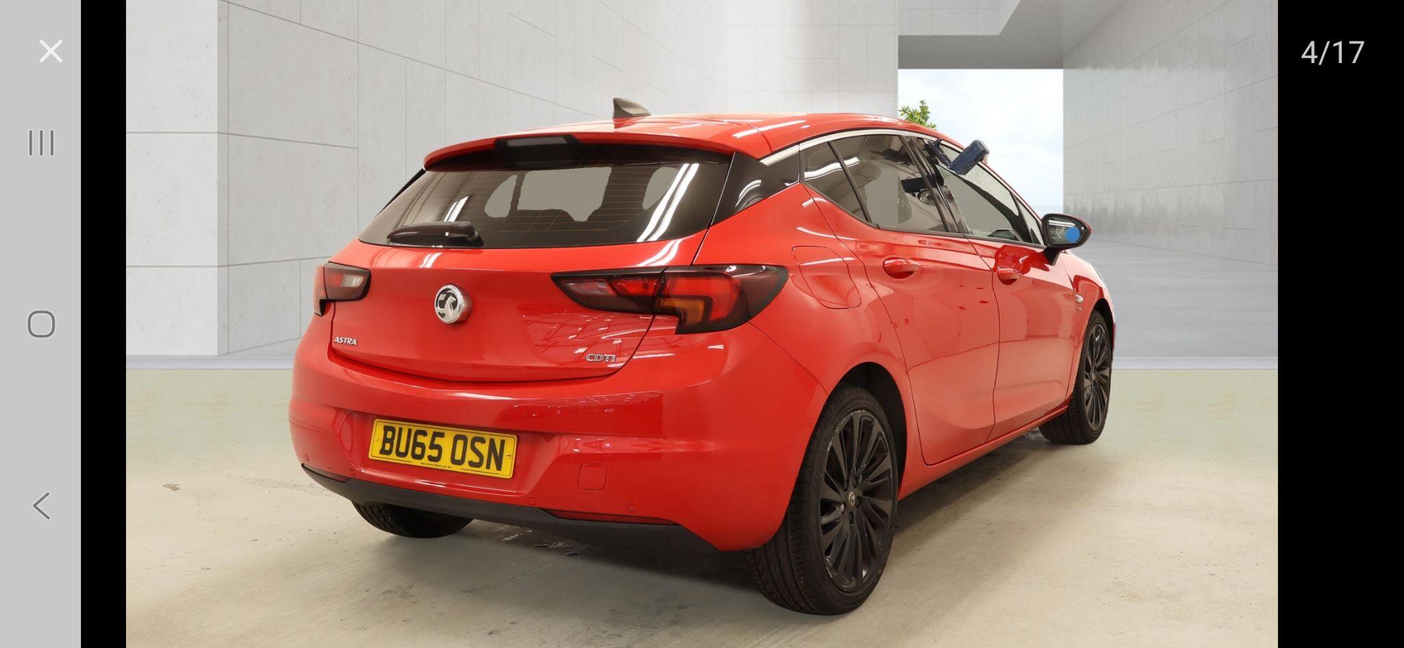 Vauxhall Astra view 2