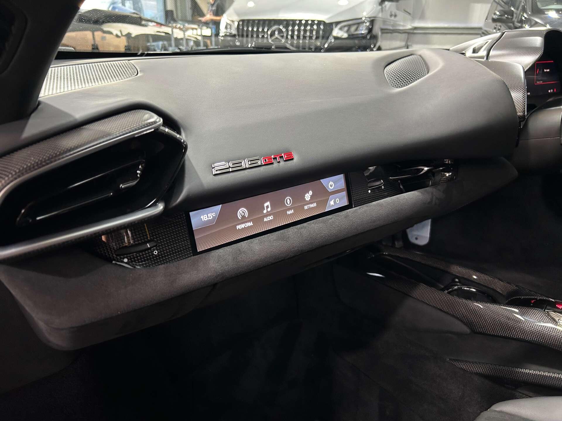 Ferrari 296 view 45