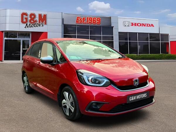 Red 2021 Honda Jazz Hatchback Front-wheel drive Automatic