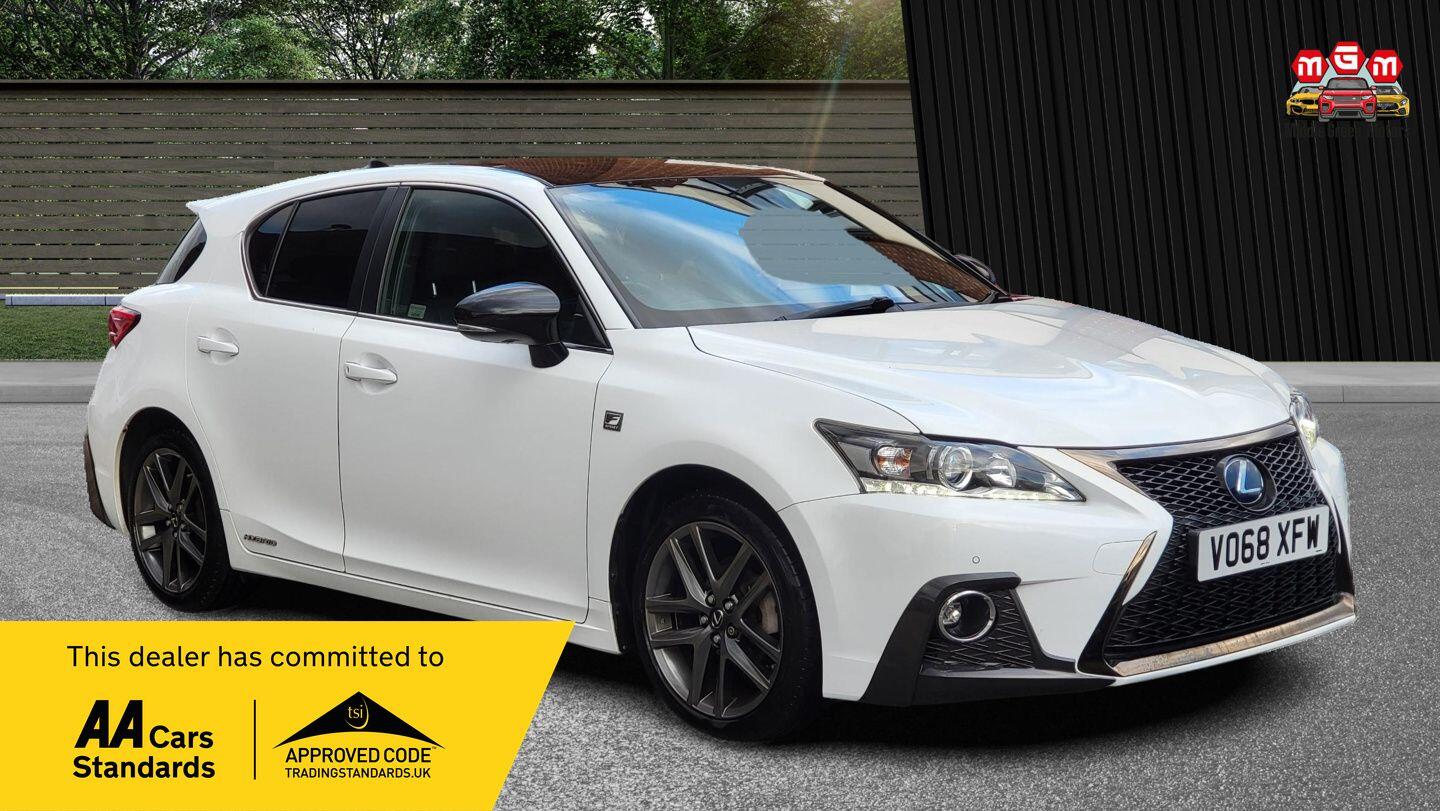 2018 Lexus CT in White for sale