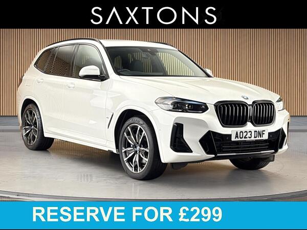White 2023 BMW X3 SUV/Crossover All-wheel drive Automatic