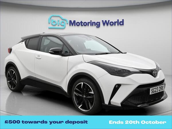 White 2023 Toyota C-HR Hatchback Front-wheel drive Automatic