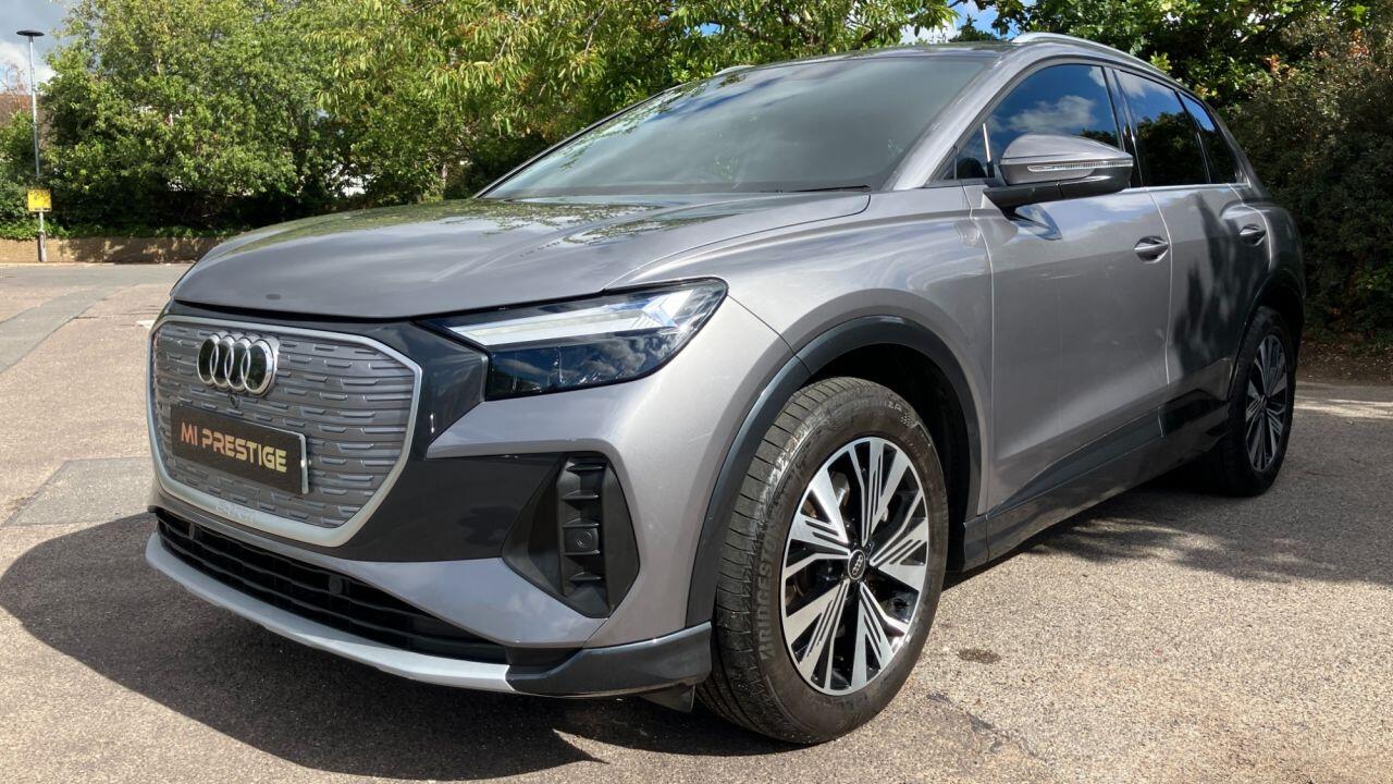 Audi Q4 E-Tron view 3