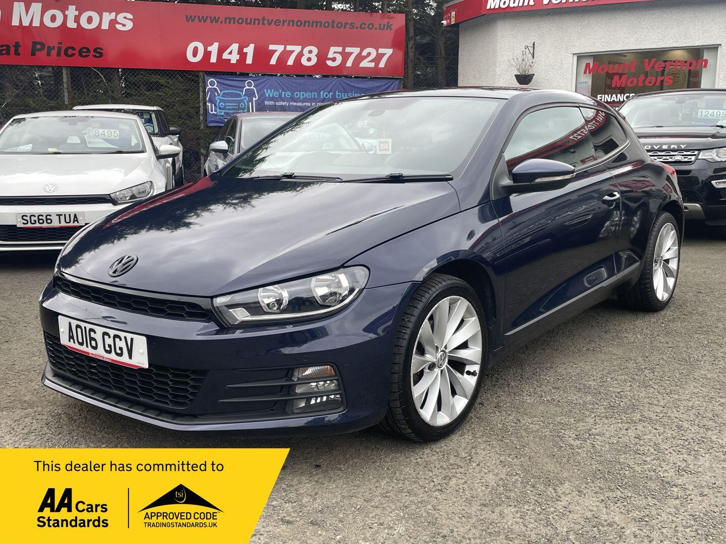 2016 Volkswagen Scirocco in Blue for sale