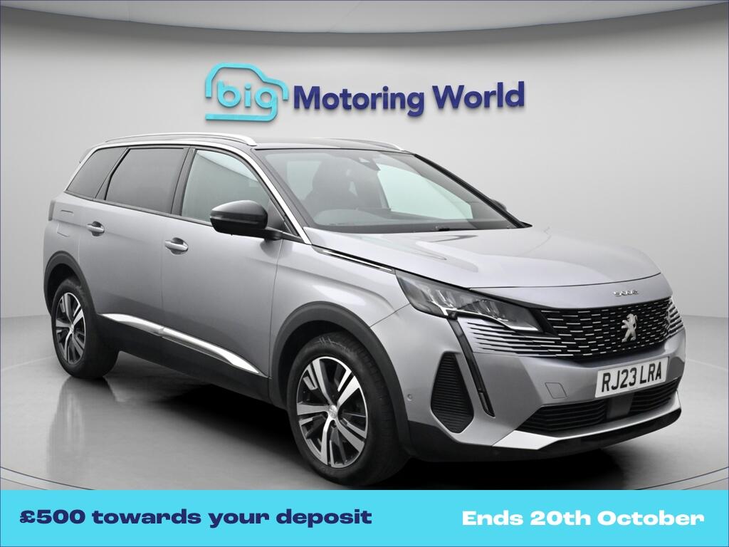 Grey 2023 Peugeot 5008 Estate Front-wheel drive Automatic