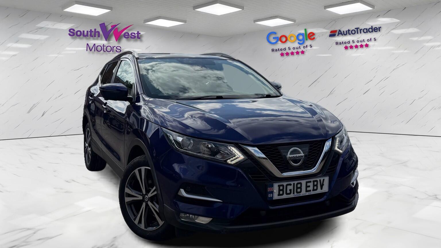 2018 Nissan Qashqai in Blue for sale