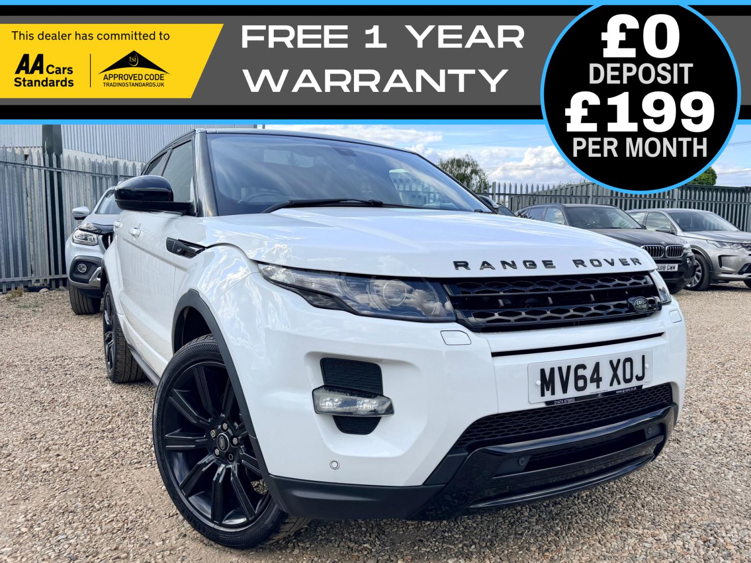2014 Land Rover Range Rover Evoque in White for sale