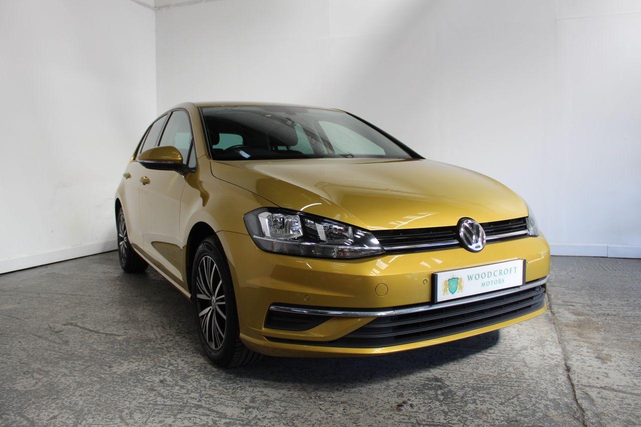 2017 Volkswagen Golf in Yellow for sale