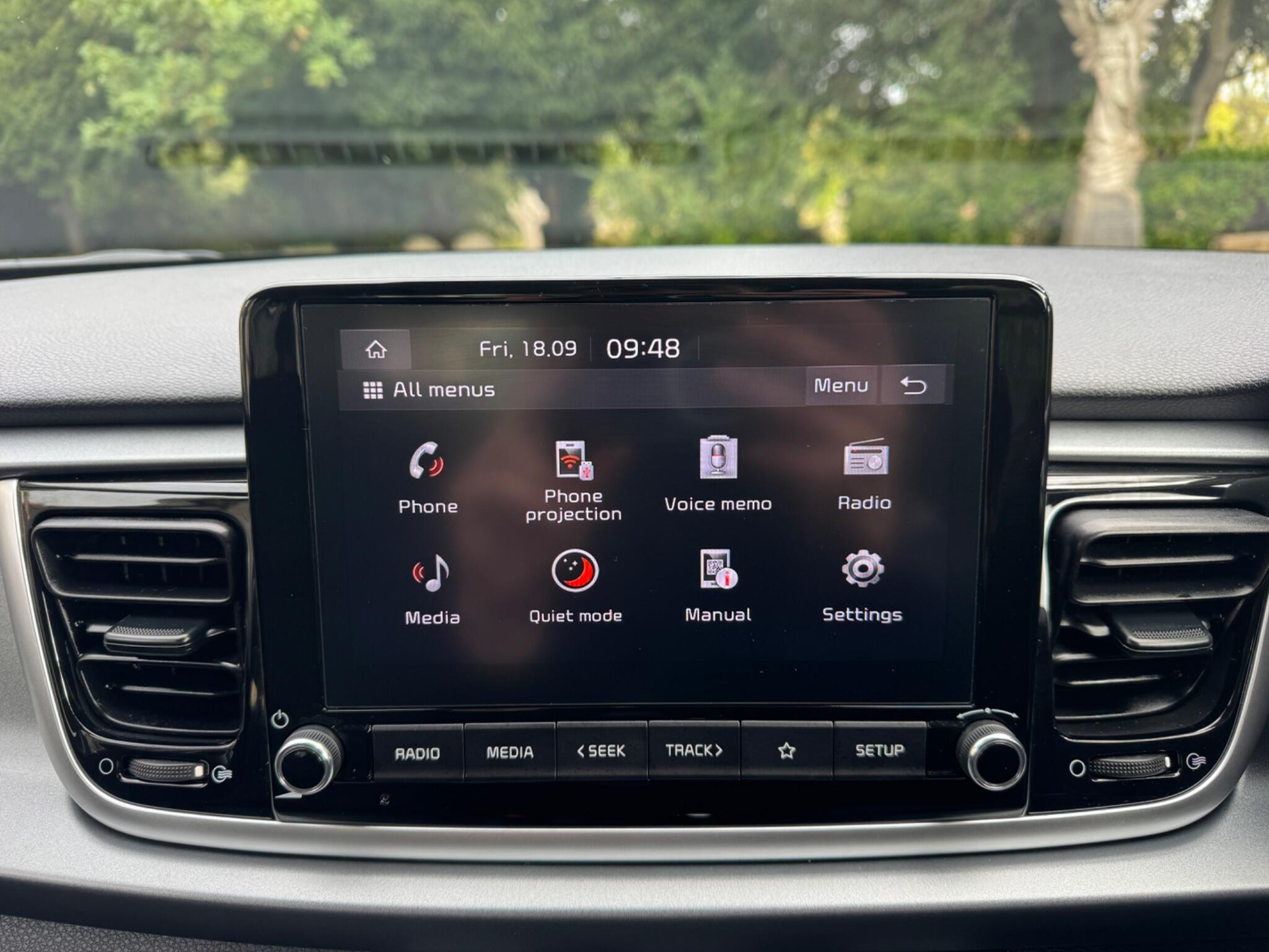 Kia Rio view 60