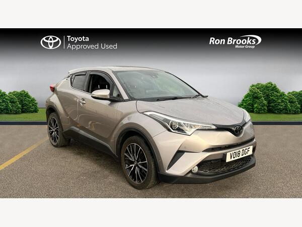 Silver 2018 Toyota C-HR Hatchback Front-wheel drive Manual