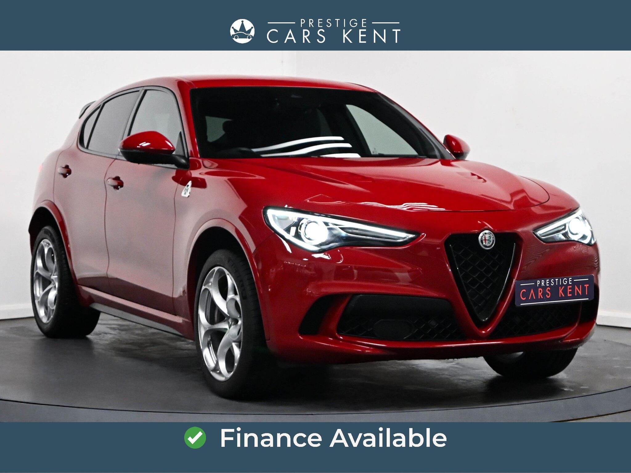 2021 Alfa Romeo Stelvio in Red for sale