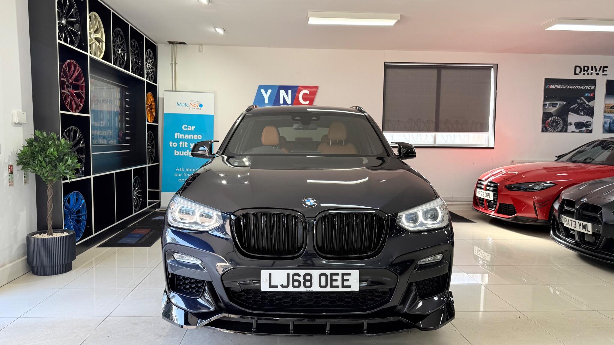BMW X3 view 45