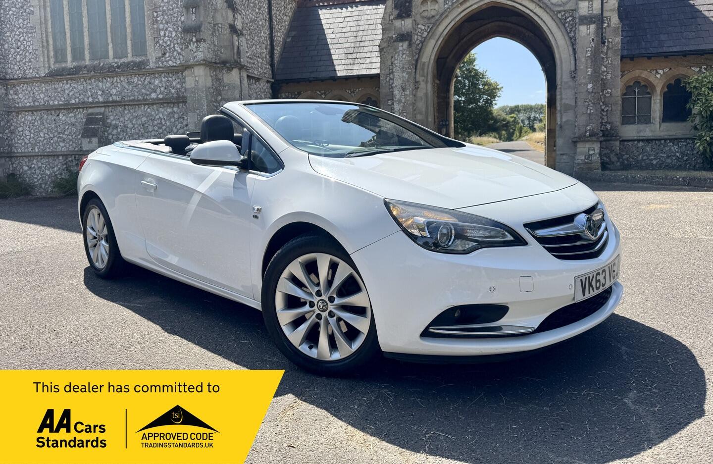 2013 Vauxhall Cascada in White for sale