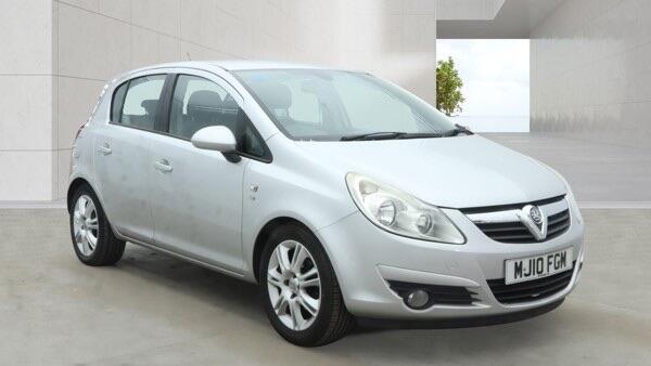 2010 Vauxhall Corsa in Silver for sale
