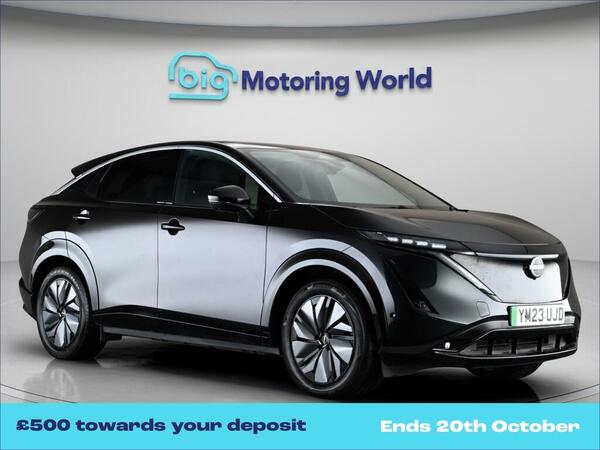 Green 2023 Nissan Ariya Hatchback Front-wheel drive Automatic