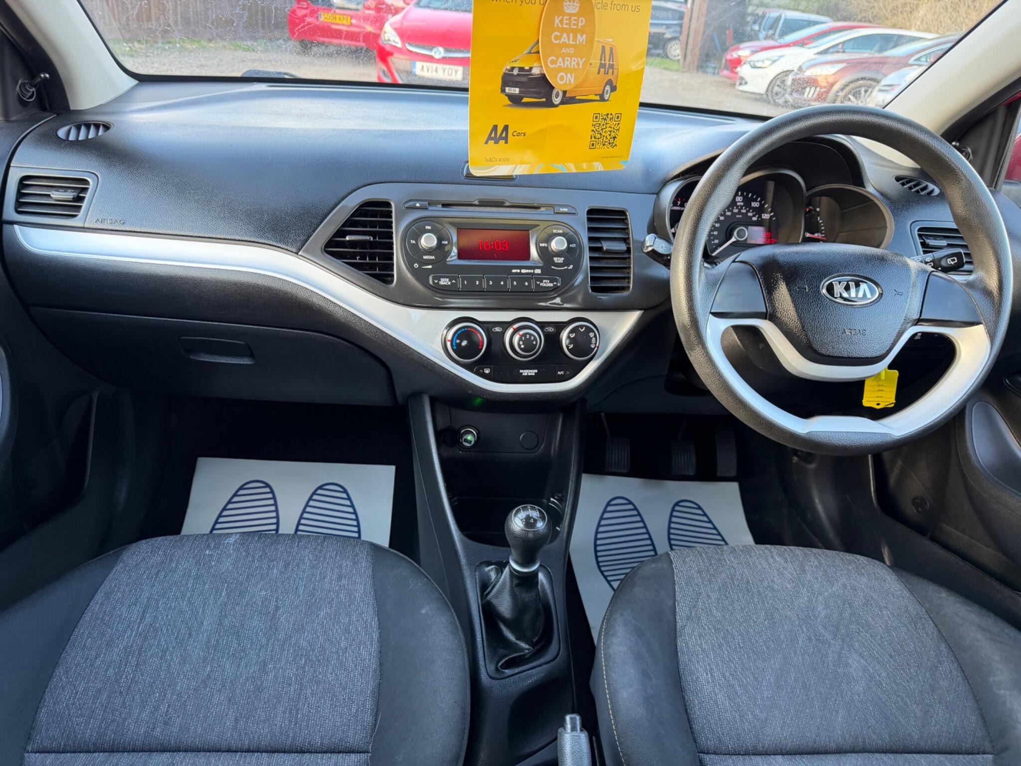2013 Kia Picanto 1.0 1 Air Euro 5 5dr image 13